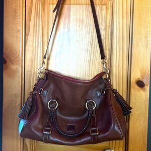 Dooney&Bourke Brown Leather Purse/Satchel